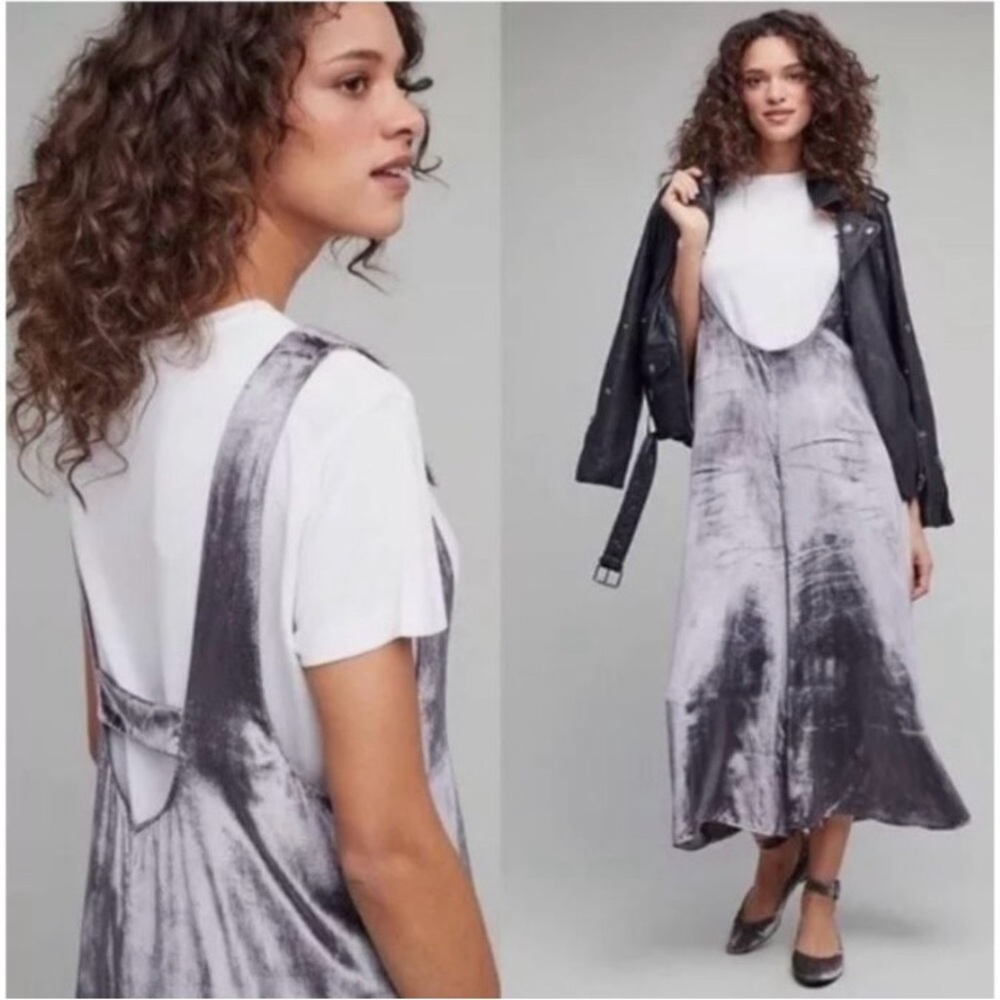 Elegant Gray Women's Dress